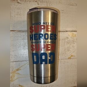 Stainless Steel Super Dad Tumbler